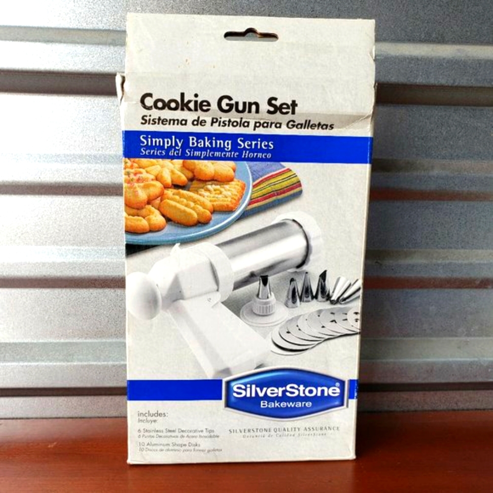Silver Stone Cookie Gun Set - Picture 3 of 8